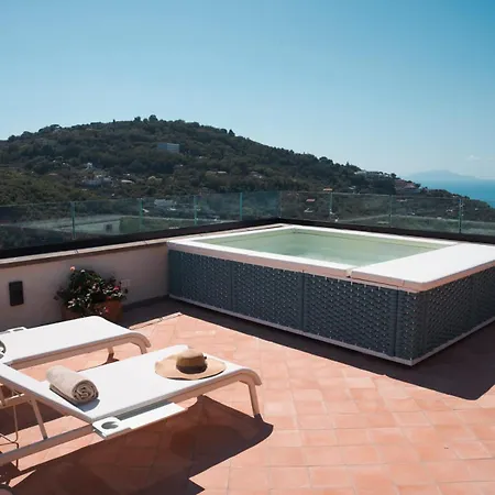 아파트 Borgo Mezzo Monte With Concierge, Panoramic Sea Views And Rooftop Jacuzzi By Feeling Italy 소렌토